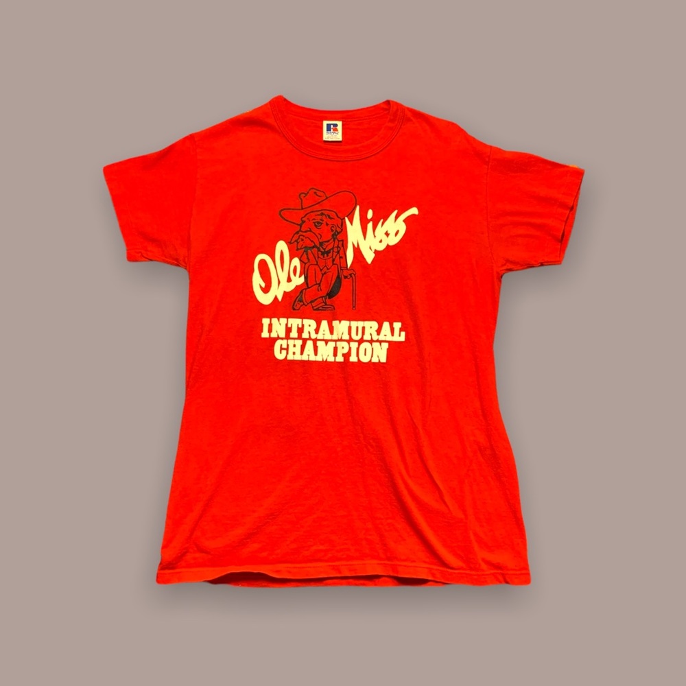 Vintage 1990s Ole Miss tee.